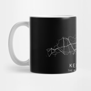 Kentucky State Road Map Mug